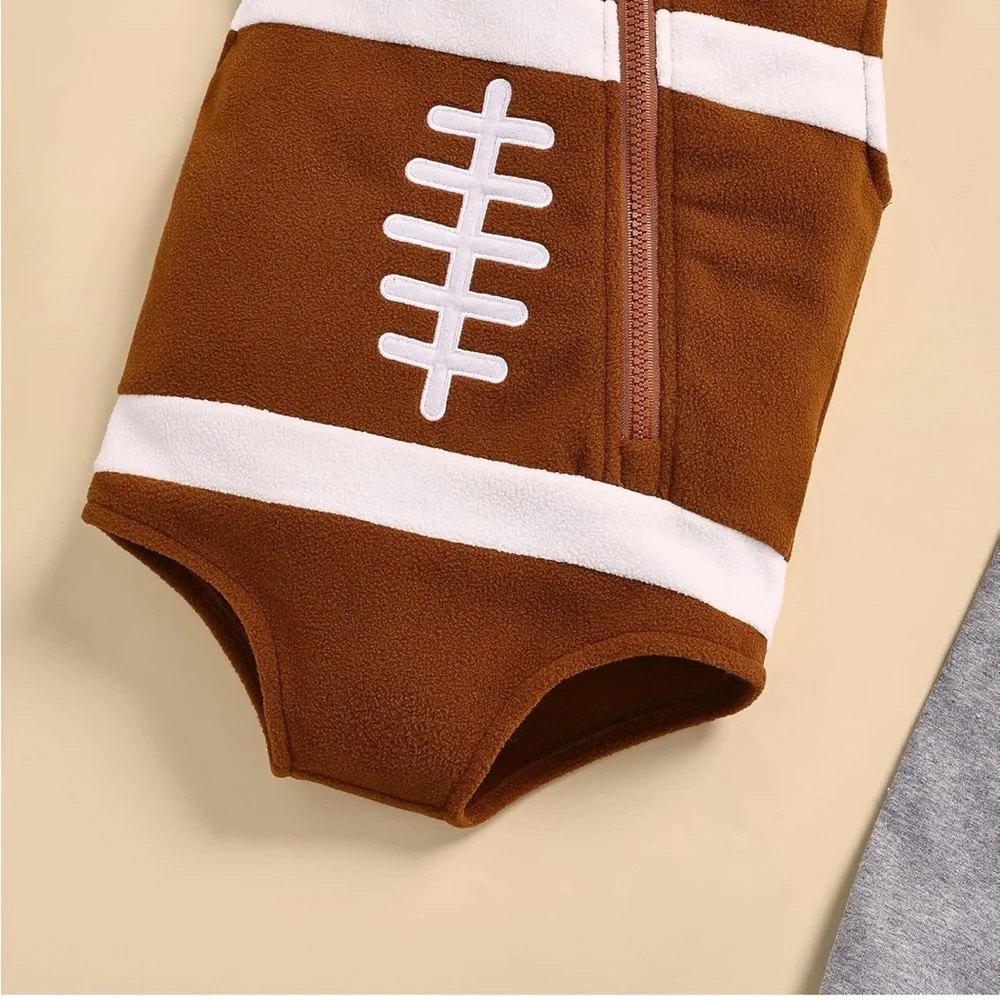 Carter’s 12M Unisex Baby American Football 🏉 Costume Bodysuit/Stockings